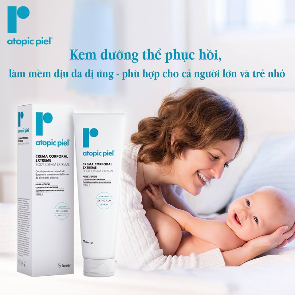 Kem dưỡng thể phục hồi, làm mềm dịu da dị ứng của Repavar