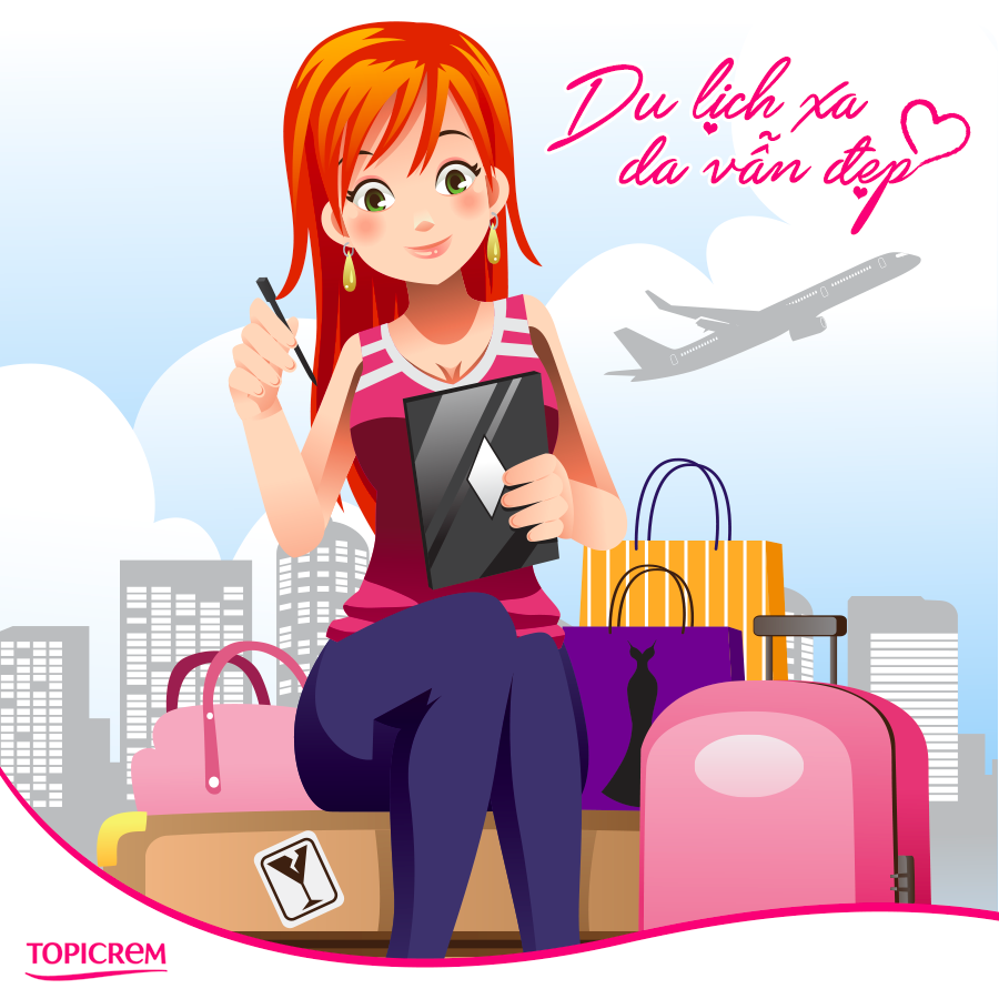Du lịch xa, da vẫn đẹp