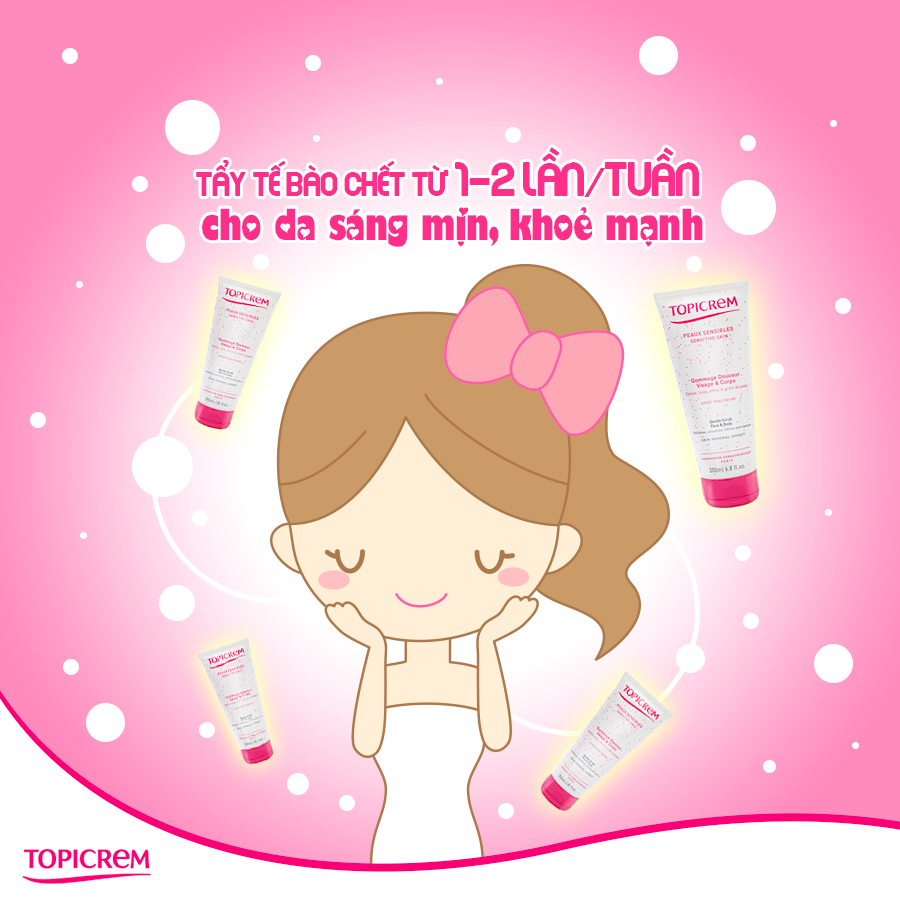 1 tuần nữa lại trôi qua, nàng đã tẩy tế bào chết chưa?