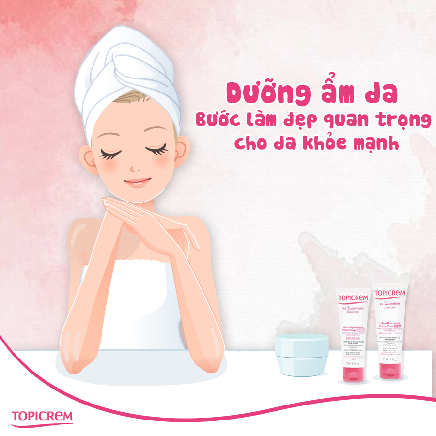 Dưỡng ẩm da – bước làm đẹp quan trọng