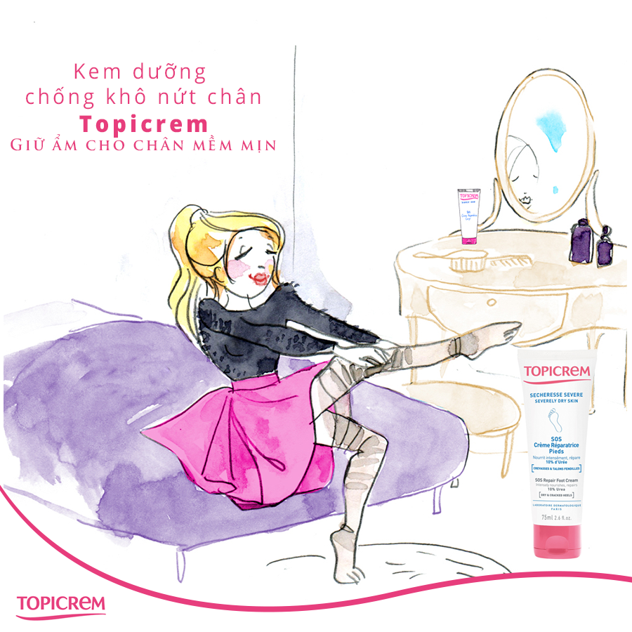 Tạm biệt vùng da gót chân chai sần, thô ráp và nứt nẻ