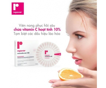 REPAVAR ® REVITALIZANTE MONODERMÀ C10® - Viên nang phục hồi sâu cho da